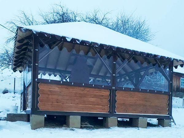 Мягкие окна, Шторы ПВХ 1086856853 фото