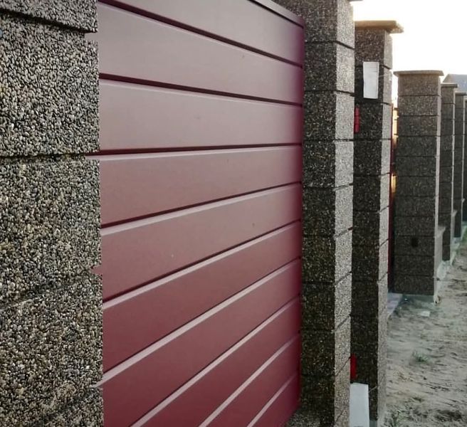 Паркан ранчо горизонт 190мм 7024 серий графит Німеччина 2882060571 фото