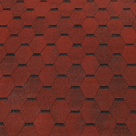 Бітумна черепиця Бджолина сота EKOROOF Hexagonal 649435134 фото