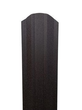Евроштакетник 105мм RAL 8019 матовый 0,45мм Словаччина 2485881045 фото
